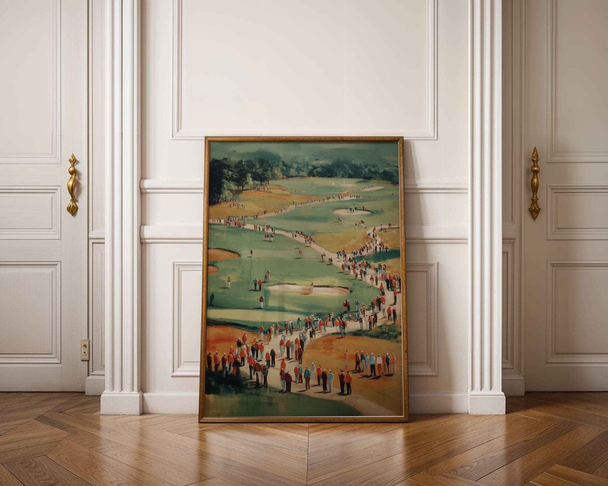 Vintage Golf Poster Wall Art, Golf Decor For Man Cave, Golf Art, Golf Poster, Golf Course Art, Golf Lovers Wall Art, Modern Golf Art